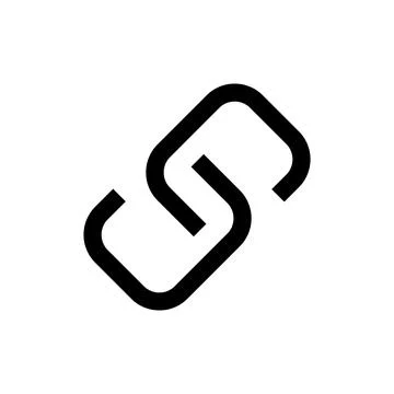 Link icon vector. Hyperlink chain sign and symbol Stock Illustration