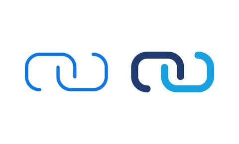 Link icon vector illustration. Hyperlink chain sign and symbol Stock Illustration