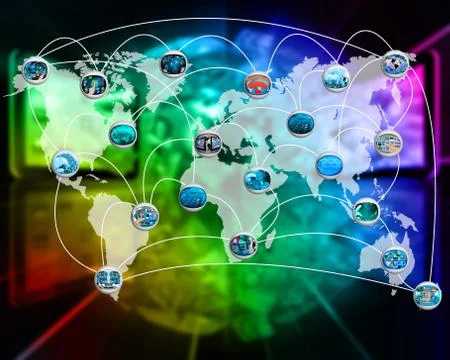 Link Illustrazione stock