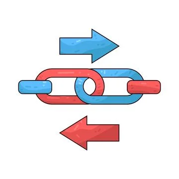 Link  illustration Stock Illustration