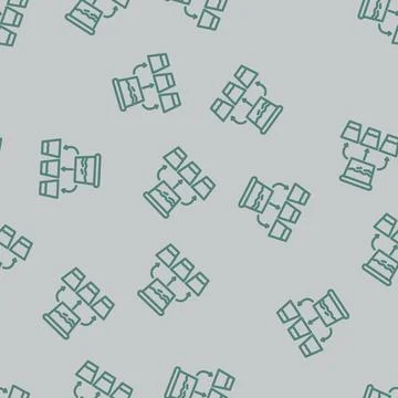 Link juice seo line vector seamless pattern Illustrazione stock