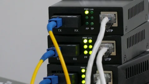 A link to the server equipment Video stock 92704055