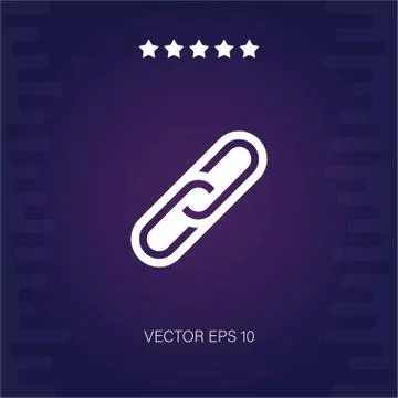 Link vector icon Stock Illustration