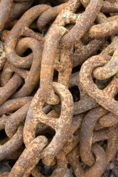 Linked Chain Background Stock Photos