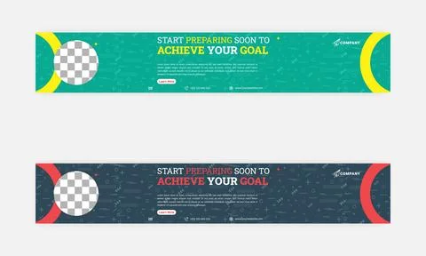Linkedin cover designs Illustration