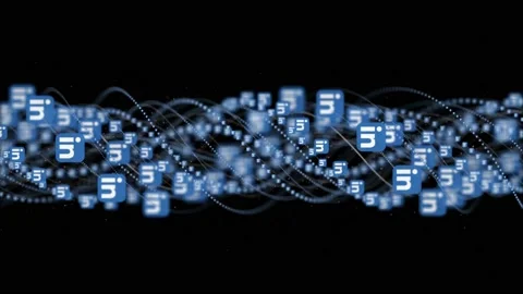 LINKEDIN LOGO, Social Media, Computer Graphics, Background, Rendering, Loop Stock Footage 138473449