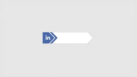 Linkedin lower third HD Vídeos de archivo 239281020
