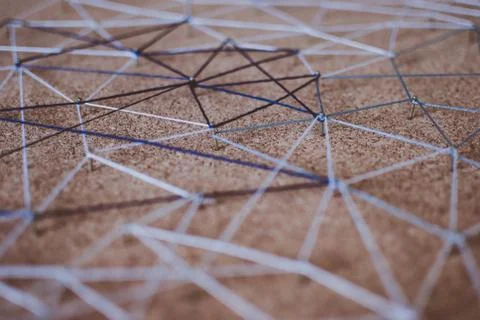 Linking entities. Network, networking, social media, connectivity, internet  Stock Photos