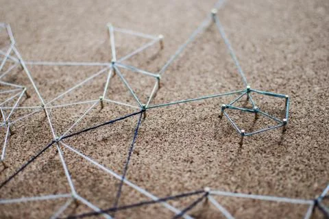 Linking entities. Network, networking, social media, connectivity, internet  Stock Photos