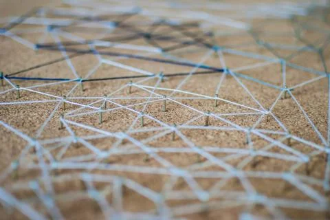 Linking entities. Network, networking, social media, connectivity, internet  Stock Photos