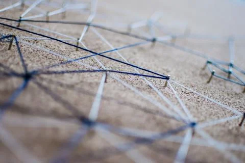 Linking entities. Network, networking, social media, connectivity, internet  Stock Photos