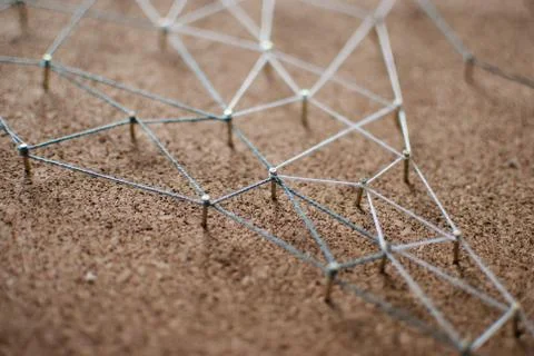 Linking entities. Network, networking, social media, connectivity, internet Stock Photos