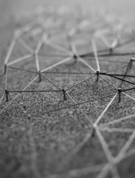 Linking entities. Network, networking, social media, connectivity Stock-Fotos