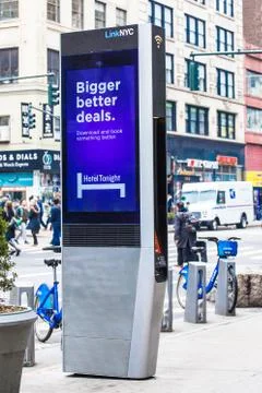 LinkNYC Stock Photos