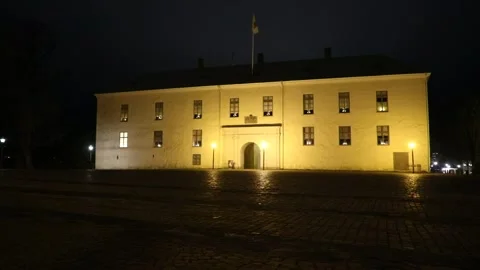 Linköping castle Stock Footage 147675666