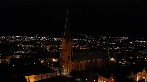 Linköping cathedral Stock Footage 147712640