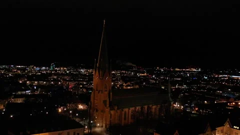 Linköping cathedral 動画素材 147712646