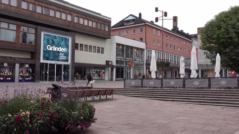 Linköping lilla torget Stock Footage 283386749