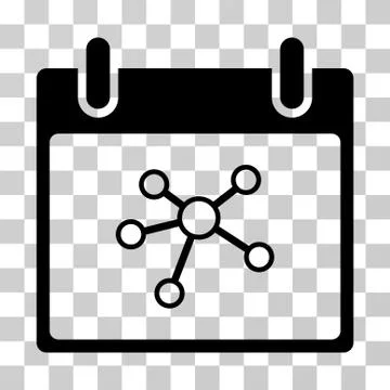 Links Calendar Day Vector Icon Stock Illustration