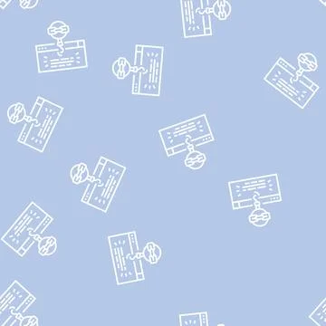 Links with proper anchor text line seamless pattern イラスト素材