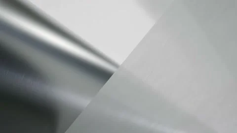 Linoleum technology production. Application of PVC-layer on the linoleum. 動画素材 130924456
