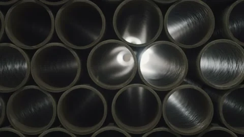 Linoleum technology production. Application of PVC-layer on the linoleum. 動画素材 130925185