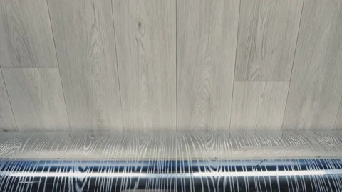 Linoleum technology production. Printing texture. 動画素材 130924739