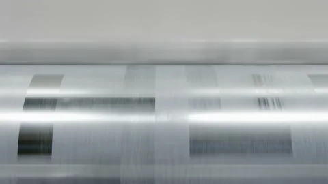 Linoleum technology production. Printing texture. 動画素材 130924805