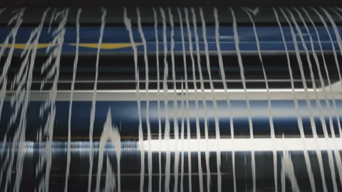 Linoleum technology production. Printing texture. 動画素材 130924951
