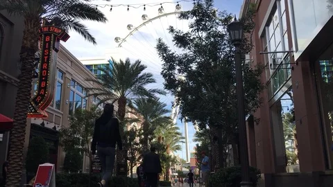 The Linq, High Roller Time Lapse Stock Footage 92769985