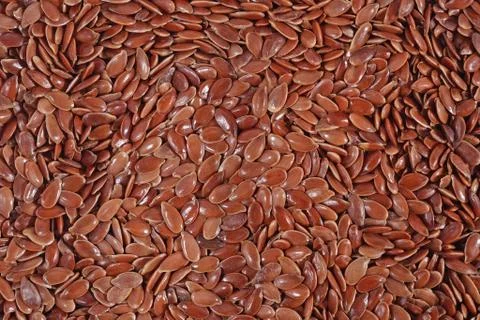 Linseed background Stock Photos