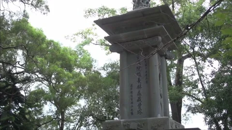 Linsen Ossuary Tower Stock Footage 235135072