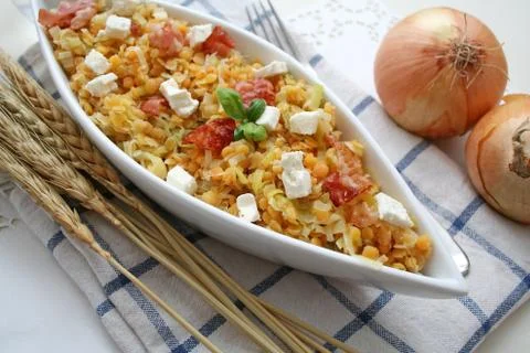 Linsensalat Stock Photos