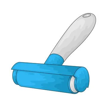 Lint roller illustration Stock Illustration