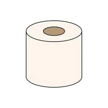 Lint roller refill Stock Illustration