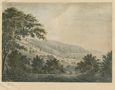 Linton Devon. Author(s): Devis, Anthony Thomas Maps K.Top.11.121.b. Date o... Stock Photos