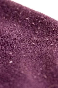 Lints on the purple sweater Stock Photos