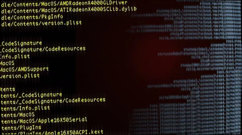 Linux bash window Stock Footage 47862740