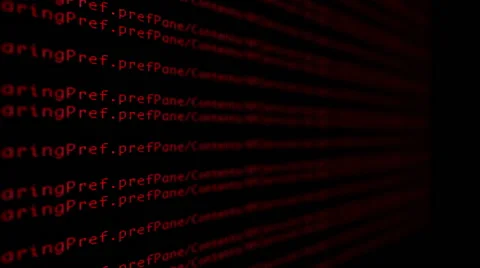 Linux bash window shallow DoF Stock Footage 47891827