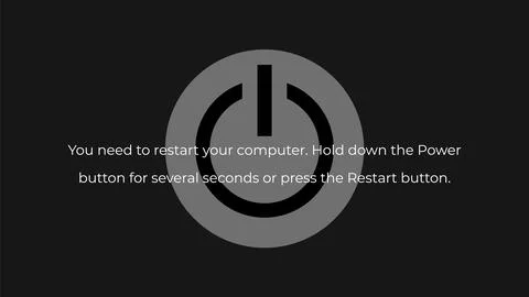 Linux Error Kernel Panic vector page design Stock Illustration