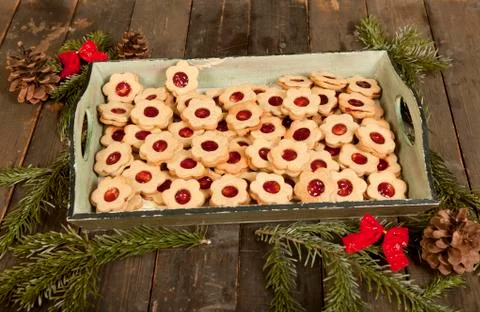 Linzer eyes Stock Photos