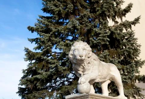 Lion Architecture 2 Foto stock