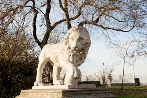 Lion Architecture Stock Photos