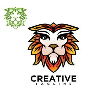 Lion art Stock Illustration