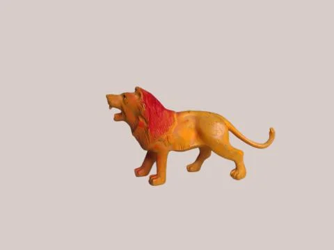 Lion Doll Foto stock