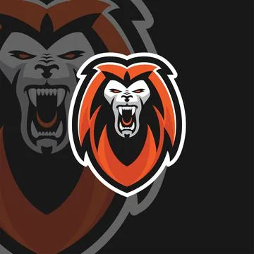 Lion esport Stock Illustration