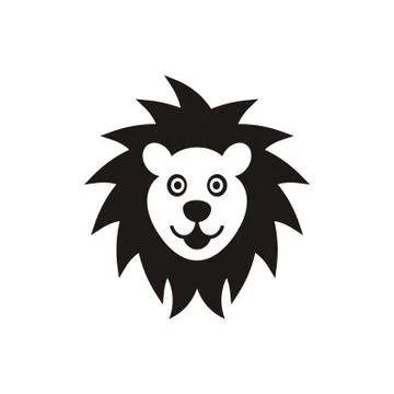 Lion face icon 스톡 일러스트