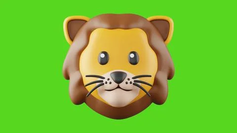 Lion Face Stock Illustration