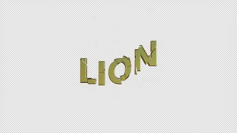 LION Stock Footage 307981742
