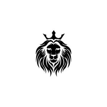 Lion head. Stock Illustration